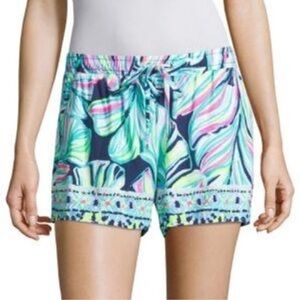 EUC - Lilly Pulitzer Katia Shorts - High Tide Navy - size XS
